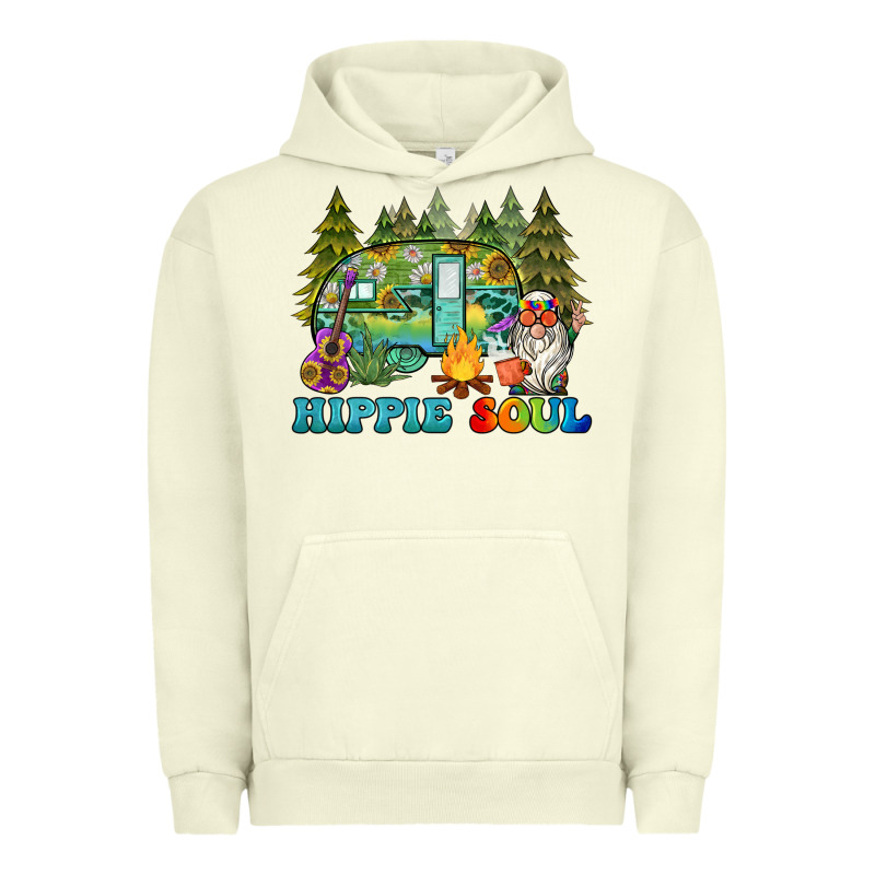 Hippie Soul Camping Urban Hoodie by BarkalooDesign | Teevron