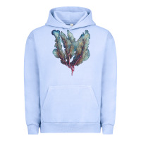 Pigment Grape Ice Venus Fan Sea Coral Urban Hoodie - LillyAllenDesigns
