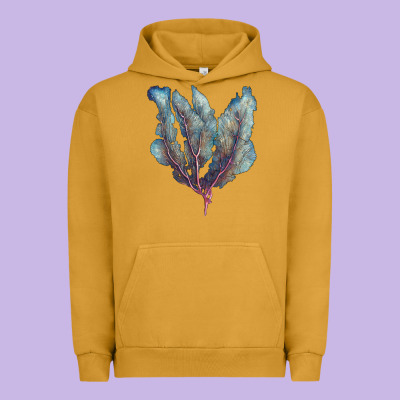 Venus Fan Sea Coral Urban Hoodie Designed By Lillyallendesigns