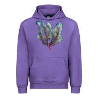 Tulip Venus Fan Sea Coral Urban Hoodie - LillyAllenDesigns