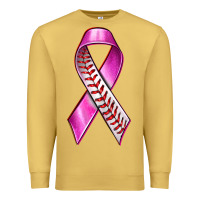 Antique Gold Breast Cancer Ribbon Baseball Premium Sweatshirt - texasbilliewilder