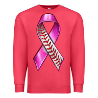 Cardinal Breast Cancer Ribbon Baseball Premium Sweatshirt - texasbilliewilder