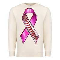 Sandshell Breast Cancer Ribbon Baseball Premium Sweatshirt - texasbilliewilder