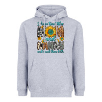 Heather Grey i have two titles mom and nanny and i rock them bo Heavyweight Hoodie - Zillion Design Studio
