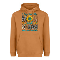 Meerkat i have two titles mom and nanny and i rock them bo Heavyweight Hoodie - Zillion Design Studio