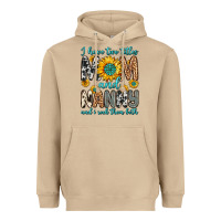 Mushroom i have two titles mom and nanny and i rock them bo Heavyweight Hoodie - Zillion Design Studio
