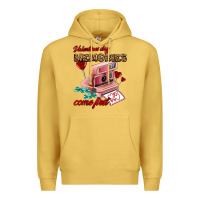 Antique Gold valentines day memories come first Premium Hoodie - AdoDesignShop