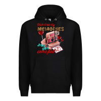 Black valentines day memories come first Premium Hoodie - AdoDesignShop