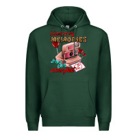 Sports Green valentines day memories come first Premium Hoodie - AdoDesignShop