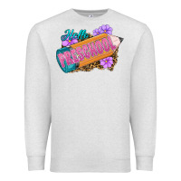 Oatmeal Heather hello preschool Premium Sweatshirt - RanaPortraitStore