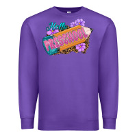 Purple hello preschool Premium Sweatshirt - RanaPortraitStore