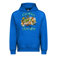 Cobalt camping is my therapy Urban Hoodie - BarkalooDesign