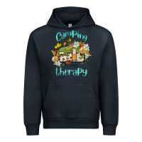 Navy camping is my therapy Urban Hoodie - BarkalooDesign