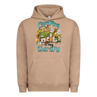 Pigment Burro camping is my therapy Urban Hoodie - BarkalooDesign