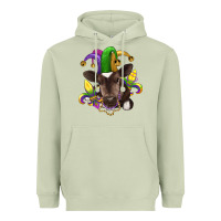 Matcha mardi gras baby cow Heavyweight Hoodie - RanaPortraitStore