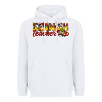 White spanish teacher Heavyweight Hoodie - texasbilliewilder