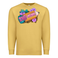 Antique Gold Hello 2nd Grade Premium Sweatshirt - RanaPortraitStore