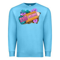 Ocean Blue Hello 2nd Grade Premium Sweatshirt - RanaPortraitStore