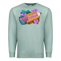 Seafoam Hello 2nd Grade Premium Sweatshirt - RanaPortraitStore