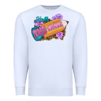 White Hello 2nd Grade Premium Sweatshirt - RanaPortraitStore