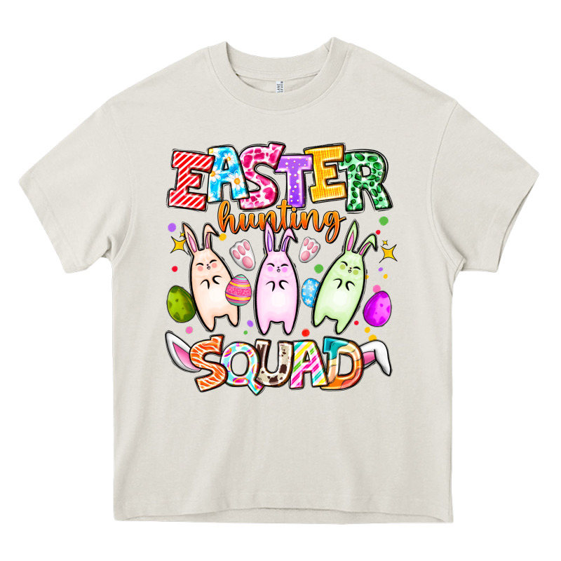 Easter Hunting Squad Heavy Core Tee by CowhideDigitalArt | Teevron