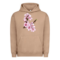 Pigment Burro Peach Blossom Urban Hoodie - LillyAllenDesigns