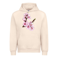 Sandshell Peach Blossom Urban Hoodie - LillyAllenDesigns
