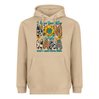 Mushroom i have two titles mom and nana and i rock them bot Heavyweight Hoodie - Zillion Design Studio