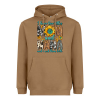 Toasted Coconut i have two titles mom and nana and i rock them bot Heavyweight Hoodie - Zillion Design Studio