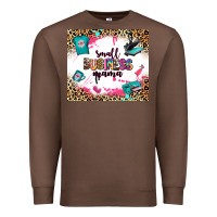 Chestnut small business mama Premium Sweatshirt - Zillion Design Studio