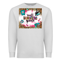 Dove Grey small business mama Premium Sweatshirt - Zillion Design Studio