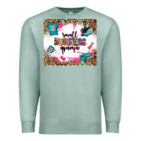 Seafoam small business mama Premium Sweatshirt - Zillion Design Studio