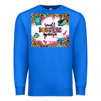 True Royal small business mama Premium Sweatshirt - Zillion Design Studio