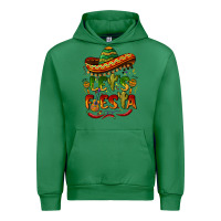 Emerald let's fiesta mexican hat Urban Hoodie - BarkalooDesign