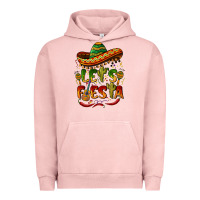 Pigment Salmon let's fiesta mexican hat Urban Hoodie - BarkalooDesign