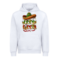 White let's fiesta mexican hat Urban Hoodie - BarkalooDesign