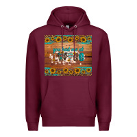 Burgundy you had me at coffee Premium Hoodie - Artiststas