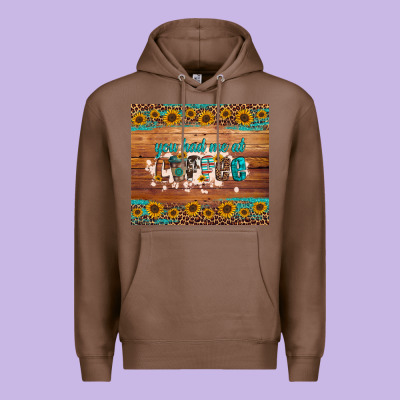 You Had Me At Coffee Premium Hoodie Designed By Artiststas
