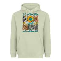 Matcha i have two titles mom and mimi and i rock them bot Heavyweight Hoodie - Zillion Design Studio