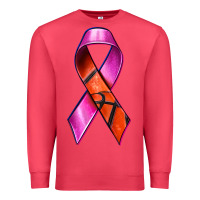 Cardinal Breast Cancer Ribbon Basketball Premium Sweatshirt - texasbilliewilder