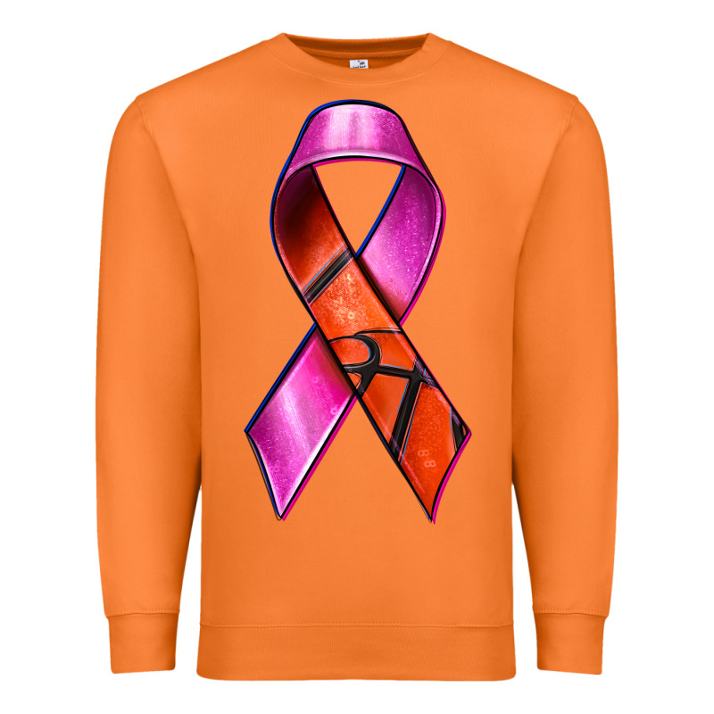 Breast Cancer Ribbon Basketball Premium Sweatshirt by texasbilliewilder | Teevron