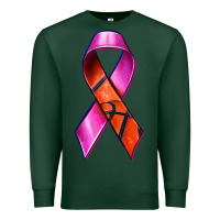 Sports Green Breast Cancer Ribbon Basketball Premium Sweatshirt - texasbilliewilder