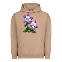 Pigment Burro rocky mountain columbine Urban Hoodie - LillyAllenDesigns