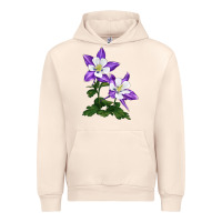 Sandshell rocky mountain columbine Urban Hoodie - LillyAllenDesigns