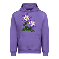Tulip rocky mountain columbine Urban Hoodie - LillyAllenDesigns