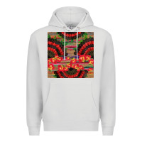 Spanish Hand Fan Seamless Pattern Premium Hoodie | Teevron