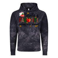 Cloud Black santa's favorite  paraprofesyonal Vintage Hoodie - AdoDesignShop