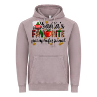 Santa's Favorite  Paraprofesyonal Vintage Hoodie | Teevron