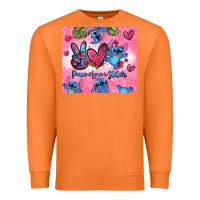 Carrot peace love stitch Premium Sweatshirt - Zillion Design Studio