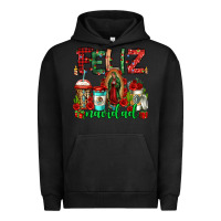 Pigment Black feliz navidad lady of Guadalupe christmas coffee Urban Hoodie - Jasminsmagicworld